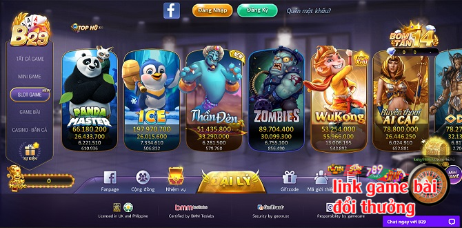 B29 là cổng game bom tấn được nhiều người tin tưởng lựa chọn