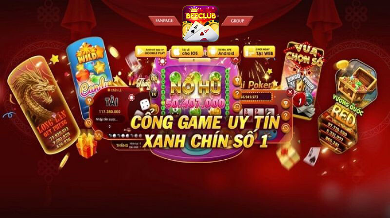 Giao diện cổng game đổi thưởng Beeclub