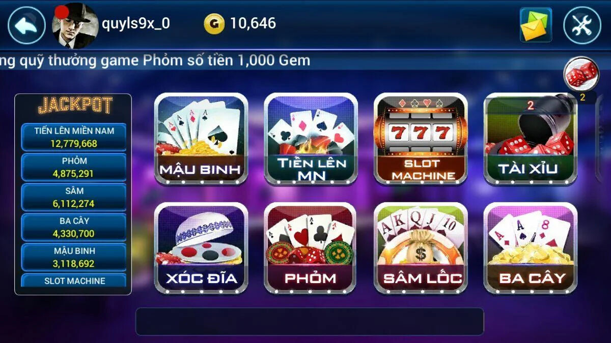 Giao diện cổng game đổi thưởng Vip247 Club